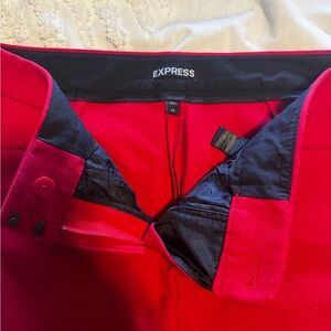 Express Red Dress Pants